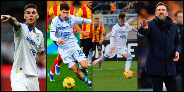 Soulé e Kaio Jorge, i sorrisi del Frosinone che ora aspetta la Juve