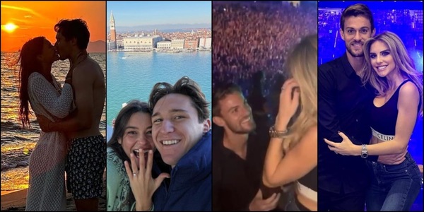 Chiesa e Rugani si sposano con Lucia e Michela! Juve Signora degli anelli