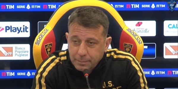 D’Aversa: “Gol dell’Inter? La punizione non c’era”. E sul rigore tolto…