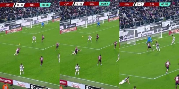 Gatti, che errore: il clamoroso assist al 1' di Juve-Salernitana