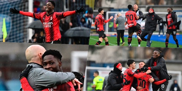 Super Traorè, gioia infinita per il primo gol in Serie A: che abbraccio con Pioli e i compagni!