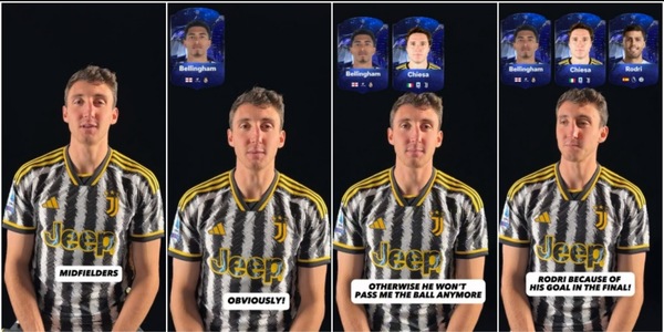 "Scelgo Rodri per il gol in finale": Cambiaso sempre più idolo del tifo Juve