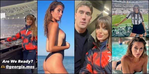 Georgia Mos, dj e tifosa Juve: "Giornata magica finita con Vlahovic..."