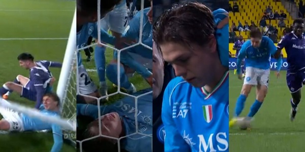 Zerbin, quattro minuti incredibili: sembra svenuto ma porta il Napoli in finale