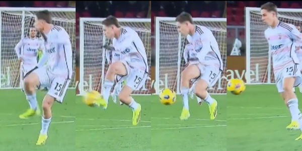 Yildiz masterclass: lo stop d'esterno fa impazzire i tifosi della Juve