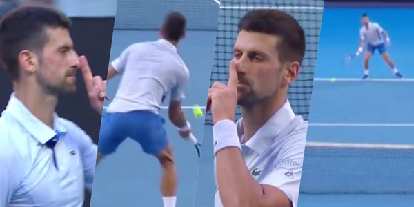 Djokovic show: magia dal fondo contro Fritz e poi zittisce il pubblico
