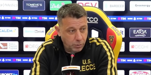 Lecce, D'Aversa e il ko con la Juve: "Ha vinto per una questione di..."