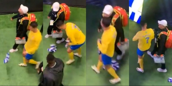 Cristiano Ronaldo fuori controllo: i tifosi lo provocano, lui risponde così
