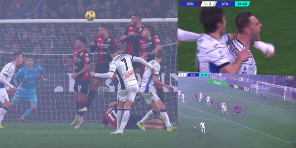 Koopmeiners show in Genoa-Atalanta: la punizione del raddoppio è un gioiello!