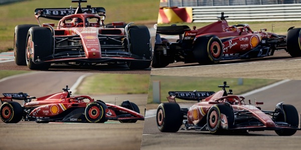 Ferrari SF-24 subito in pista! Leclerc e Sainz, primi giri sulla nuova Rossa