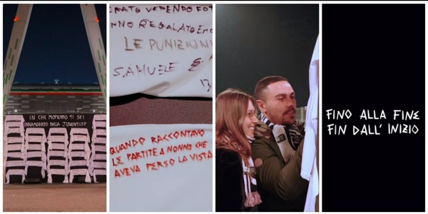Juve, i messaggi dei tifosi per San Valentino: spunta una dedica speciale