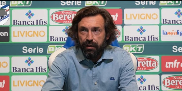 Samp, Pirlo: "Tanti infortuni come il Milan, a Mancini rispondo così..."
