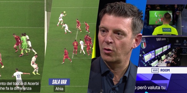 Rocchi a Open Var fa chiarezza sul gol di Acerbi in Roma-Inter: “Ho sperato…"