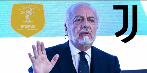 De Laurentiis tuona: "La Juve non deve essere ammessa al Mondiale per Club"