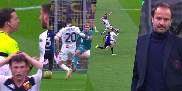 Barella su Frendrup, la sequenza del rigore assegnato all’Inter