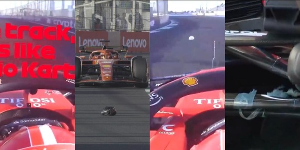 Ferrari, Leclerc e l’imprevisto allucinante in pista: “Sembra Mario Kart”