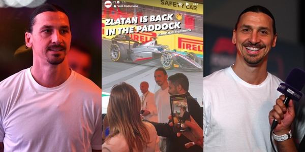 Ibrahimovic brilla al GP d'Arabia Saudita: è l'ospite d'onore della F1