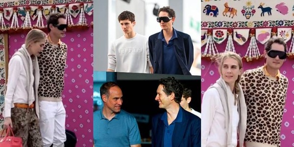 John Elkann star mondiale: dall'India all'Arabia, dai matrimoni alla Red Bull!