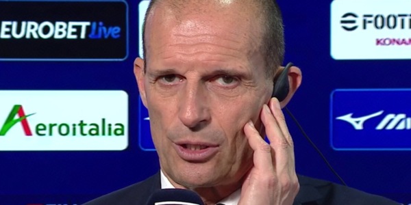 Allegri: "Champions da centrare e la centreremo. I tifosi ci sostengono"