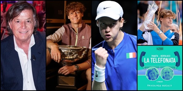 Panatta pazzo di Sinner: "È il nuovo Tennis, un alieno, l'ha creato Musk"