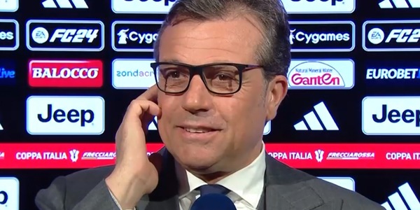 Giuntoli: "Juve, prima la Champions e poi il futuro. Manna? Non commento"