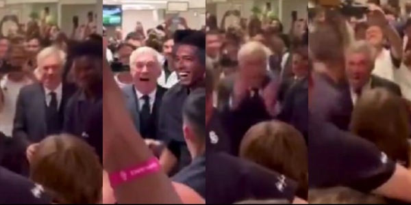 Ancelotti si avvicina e ricomincia la festa: il balletto Real diventa virale