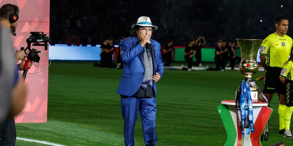 Albano stecca l'inno di Mameli, bufera Coppa Italia sul web: "Uno scempio"