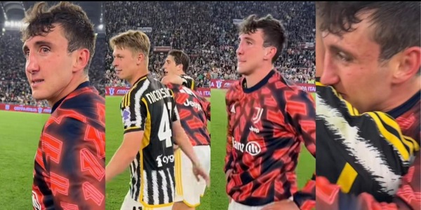 Cambiaso "sfinito" dalla gioia a fine gara: lacrime Juve per la Coppa Italia