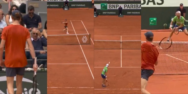 Dimitrov inerme, Sinner è troppo forte: il gesto dopo la giocata di Jannik