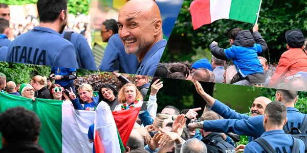Italia, che accoglienza in Germania: quanti tifosi per gli azzurri a Iserlohn!