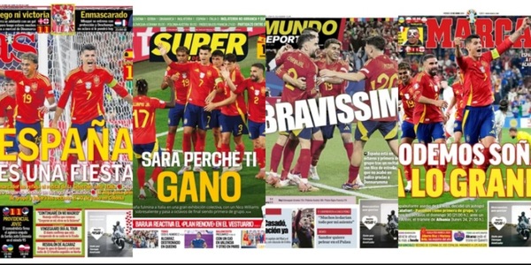 "Sarà perché ti Gano": Spagna euforica dopo il successo sull'Italia