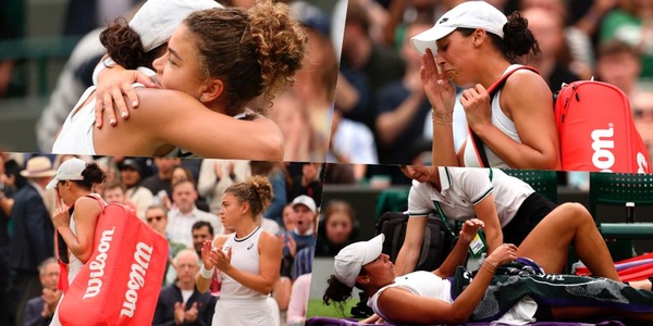 Keys in lacrime, infortunio a Wimbledon: Paolini la consola dopo il ritiro