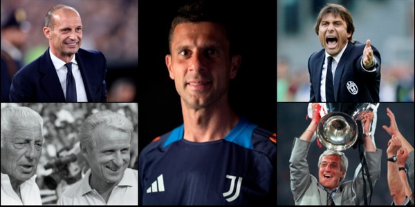 Allegri, Conte, Lippi e Trapattoni: l'avviso a Thiago Motta tra cortomuso, draghi e storia Juve