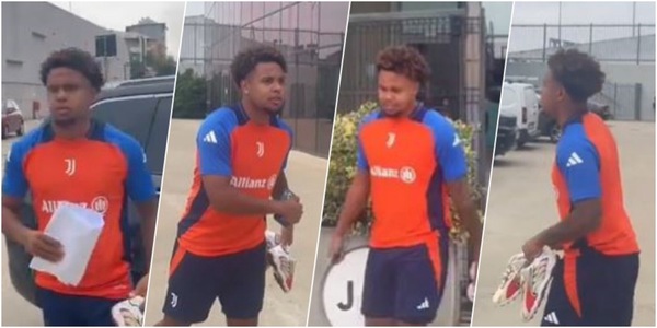McKennie torna e va via: la battuta ai tifosi dopo l’arrivo al J Medical