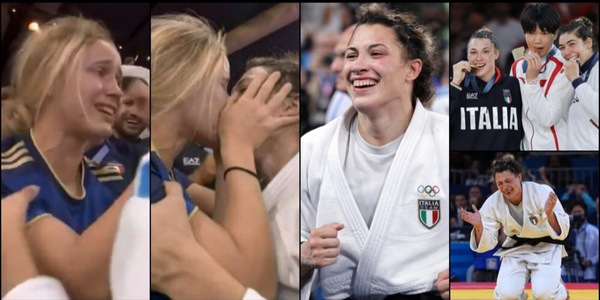 Bellandi, oro e amore! Il bacio alla compagna fa scalpore: "Che c'è di strano?"