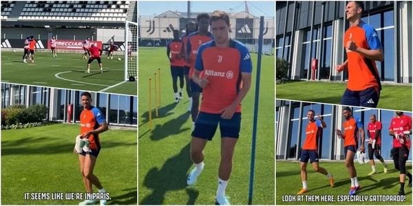 Juve in campo: Chiesa c'è, Yildiz show! Danilo scherza: “Siamo a Parigi”