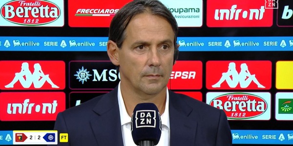 Inzaghi deluso: "Presi gol non da Inter. Bisseck errore grave"