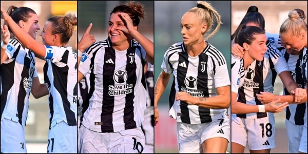 Alisha Lehmann entra e partecipa alla festa Juve: sei gol al Sassuolo