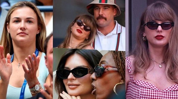 Sinner-Fritz, Anna incita Jannik. Da Taylor Swift a Emily Ratajkowski: parata di stelle