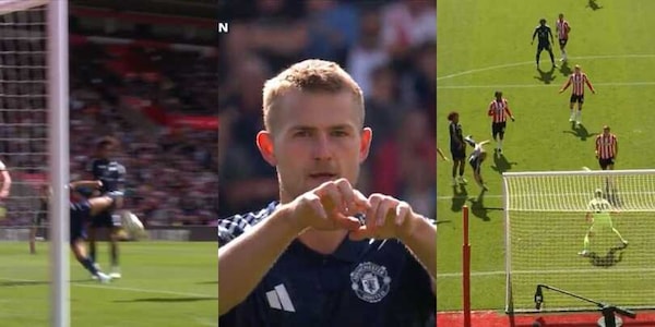 De Ligt, colpo di testa strepitoso e primo gol con il Manchester United
