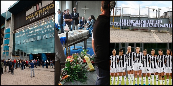 Schillaci, l'amore di Palermo: l'ultimo saluto, camera ardente nello stadio