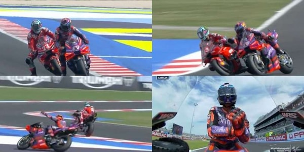 Scintille Bastianini-Martin, il gesto del pilota spagnolo dopo il sorpasso al limite