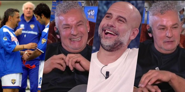 Guardiola: "Baggio, il ginocchio come una lavatrice. Con il cane da Mazzone..."