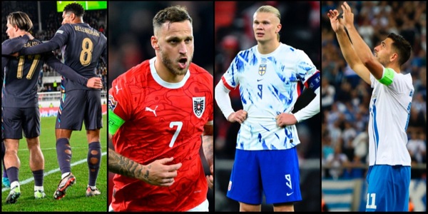 Arnautovic, doppietta in faccia a Haaland. Inghilterra, tris in Finlandia