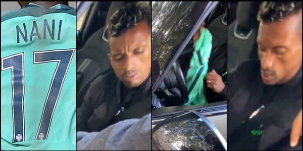 Nani, il tifoso chiede un autografo e lui... gli ruba la maglia: denunciato