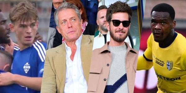 Da Hollywood a Como: Hugh Grant e Andrew Garfield ammirano le magie di Bonny e Nico Paz