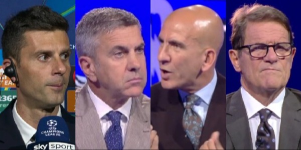 Capello e lo schiaffo Juve: “Va fatta un’altra analisi”. Di Canio infuocato