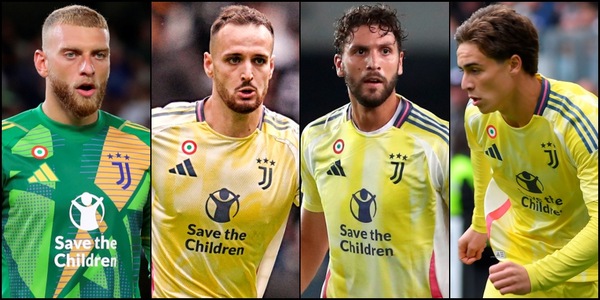 Udinese-Juve, la formazione ufficiale di Motta: due rientri tra i titolari