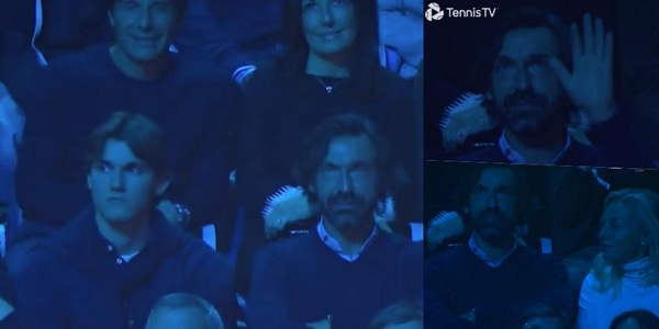 Pirlo e Conte alle Nitto ATP Finals per Sinner-Fritz: ovazione dell'Inalpi Arena!