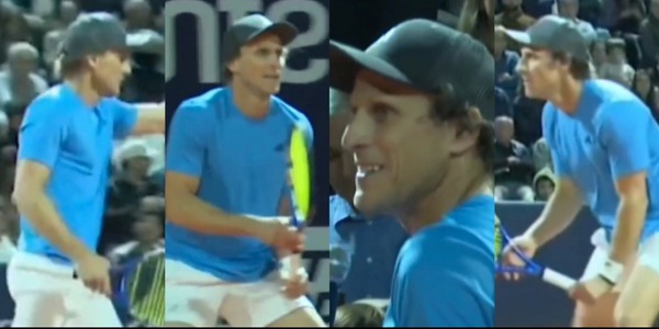L'ex campione Inter si dà al tennis a 45 anni ma perde in 49 minuti: lo riconoscete?
